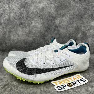 Nike Zoom Superfly Elite 2 Track Shoes Mens Size 8 White Spruce FZ9662-100